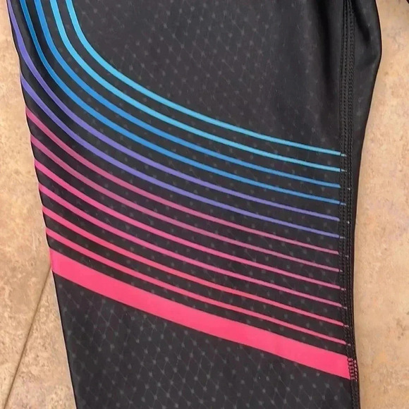 Nike Power Speed Running Capri Tight - Rainbow - Picture 4 of 7